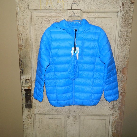 Wantdo Duck Down Packable Hoodie Jacket Boys Size 14-16 (J-30)